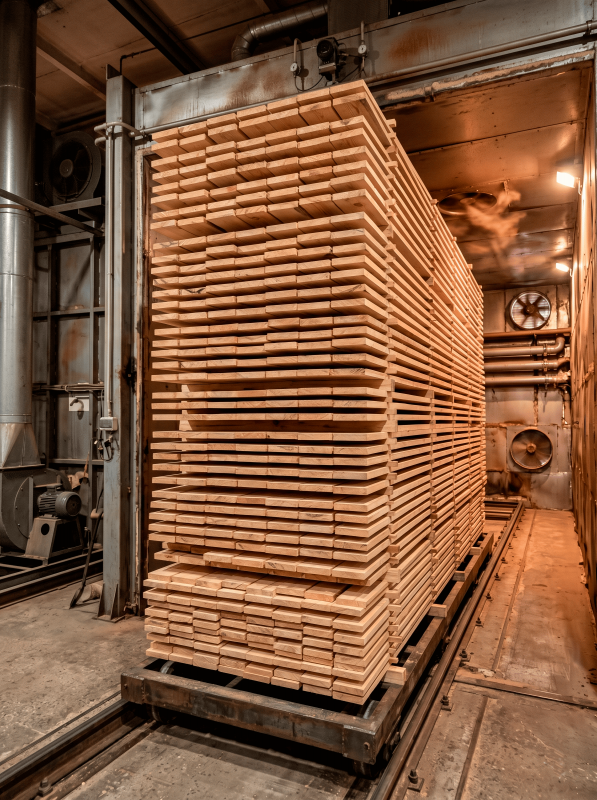 Сушка пиломатериала фото