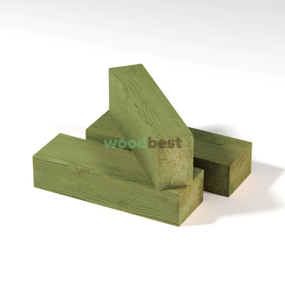 Брус обрезной естественной влажности хвоя 100х150х6000 сорт 1 - фото | СтройАссортимент